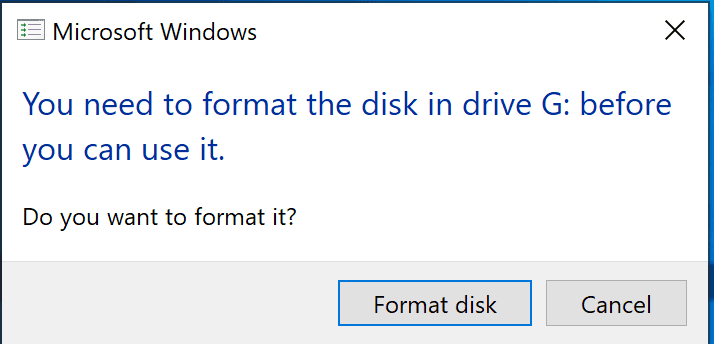 Request for Micro SD Format