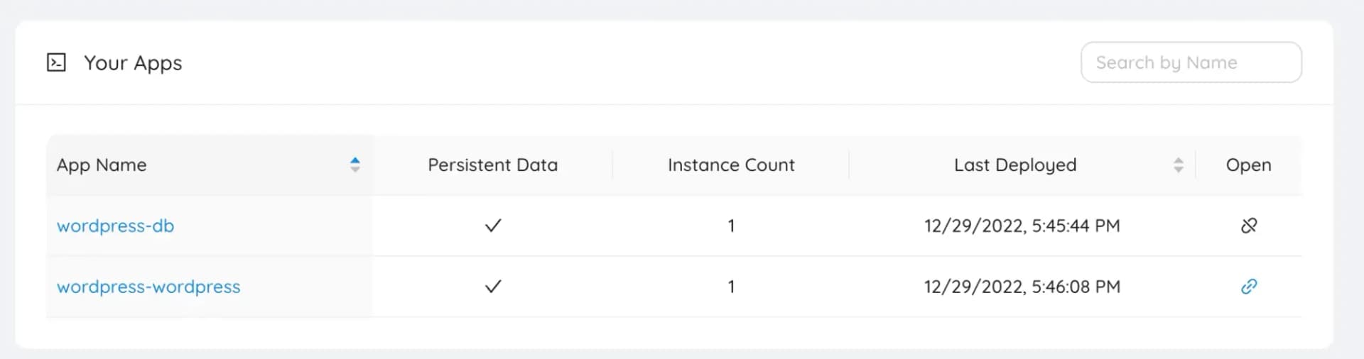 Daftar Aplikasi yang Terinstall di CapRover