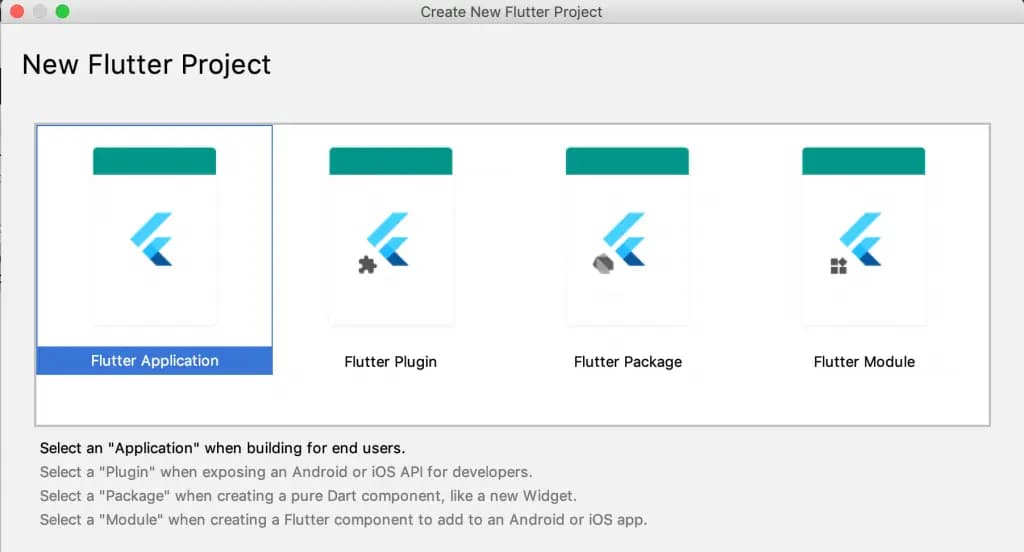 Select Flutter Application