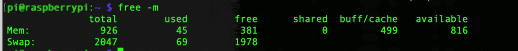 Check New Swap Configuration