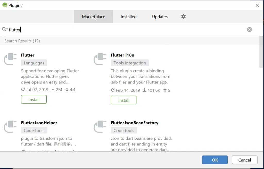 Install Plugin Flutter Android Studio